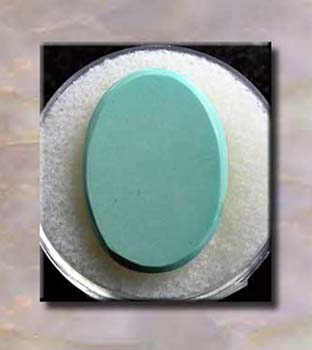 TurquoiseFlatOvalDS