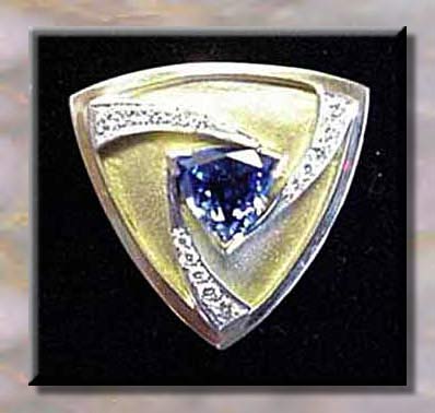s TanzaniteSlide18kPlatinumDi