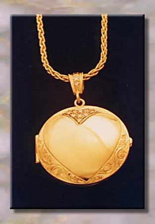 w Heart-locket