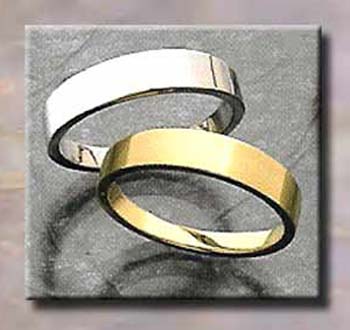 WeddingBandsFlatTapered