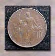 CoinFrench10Centimes1916Ob